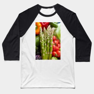 Group of various vegetables in closeup Baseball T-Shirt